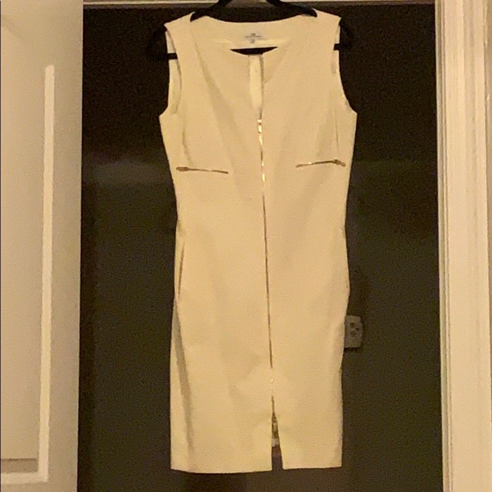 Carolina Herrera off white dress.